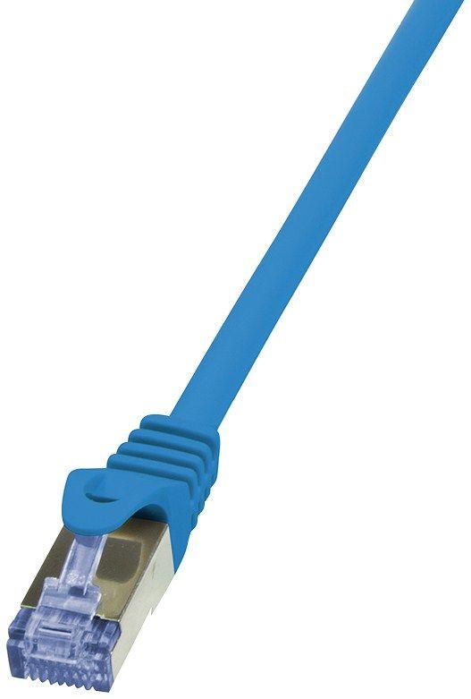 Cabo de Rede LOGILINK CQ3056S (2 m - Cat6A - RJ-45 - Azul)