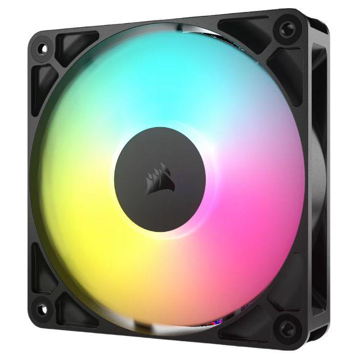 Ventoinhas para Caixa de PC CORSAIR RS120-R ARGB PWM (ARGB - Preto), miniatura 4
