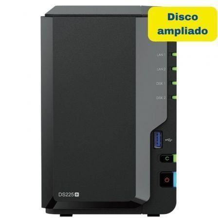 NAS SYNOLOGY DiskStation DS225+ (2.5GbE - 2GB DDR4 - 2 baias)