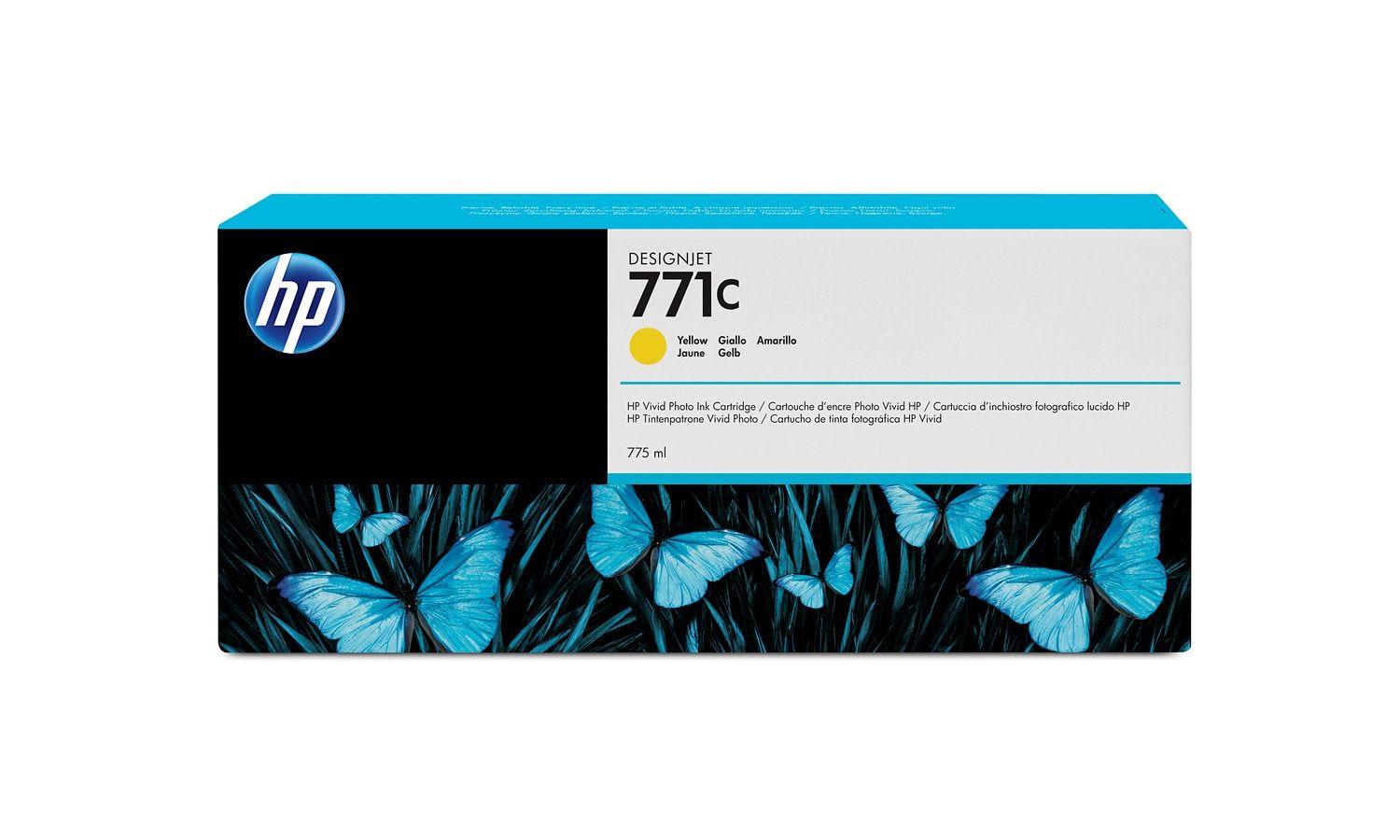Tinteiro HP 771C (Amarelo)