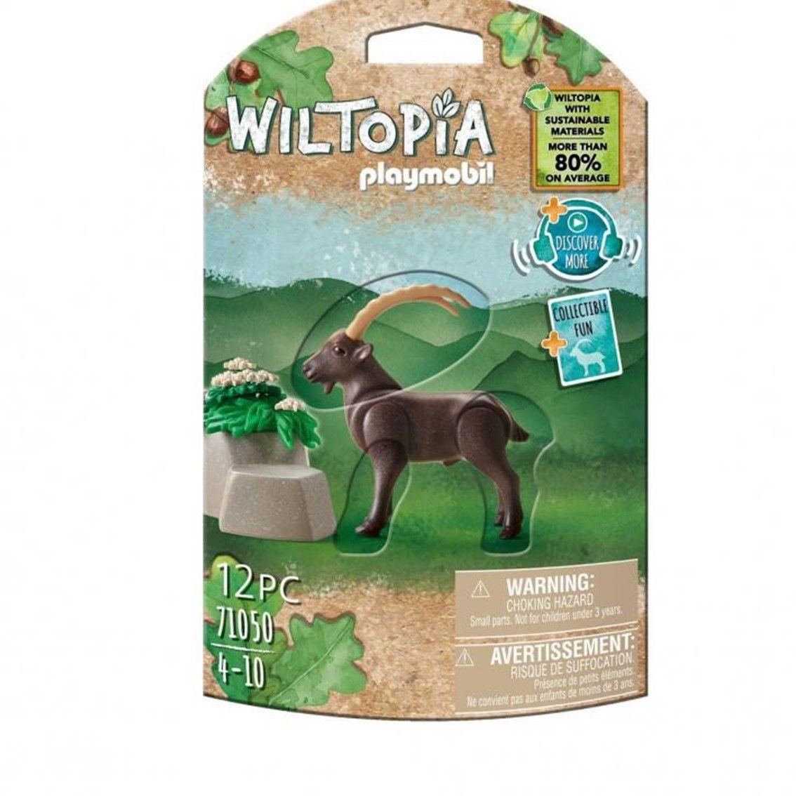 Conjunto de Construção PLAYMOBIL Wiltopia 71050 Cabra Montesa (Wiltopia - 4 anos - Multicor)