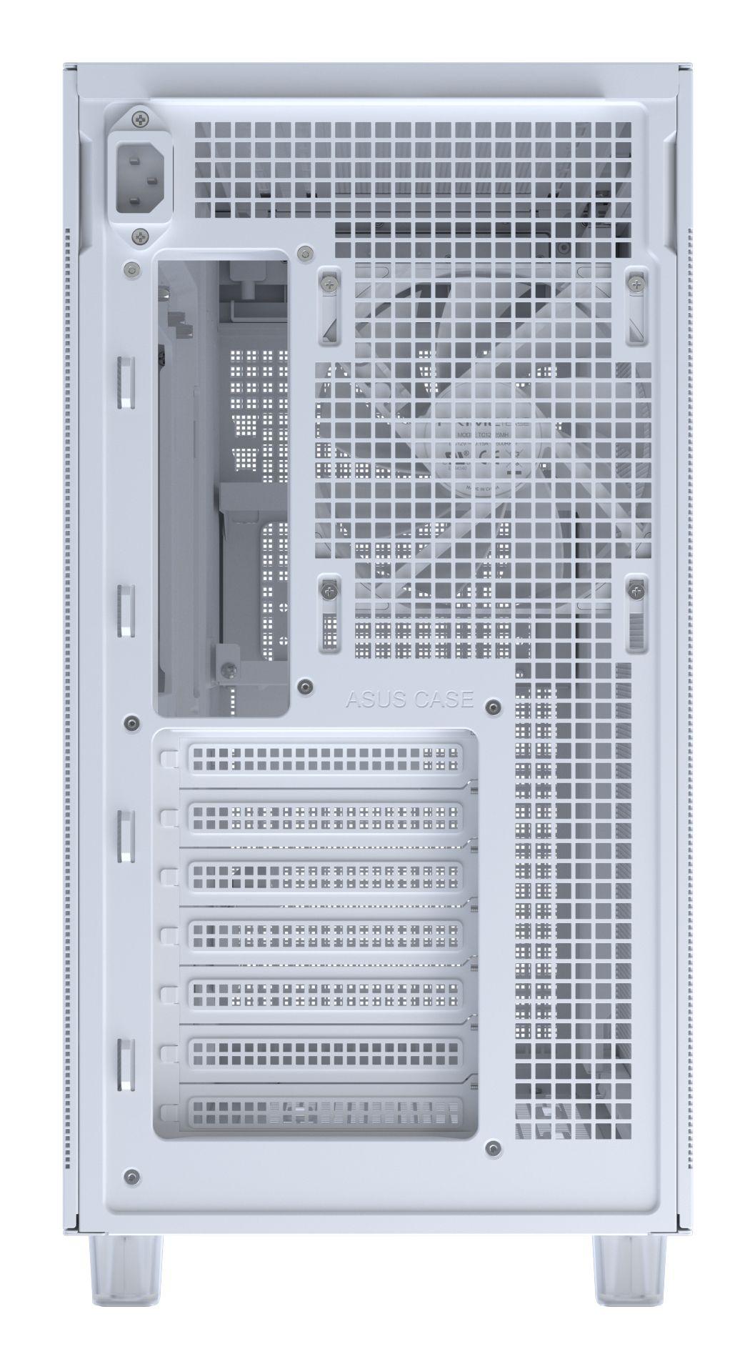Caixa PC ASUS PRIME AP303 TG (micro ATX, Mini-ITX, ATX - Midi Tower - Metal - Branco) — miniatura 9