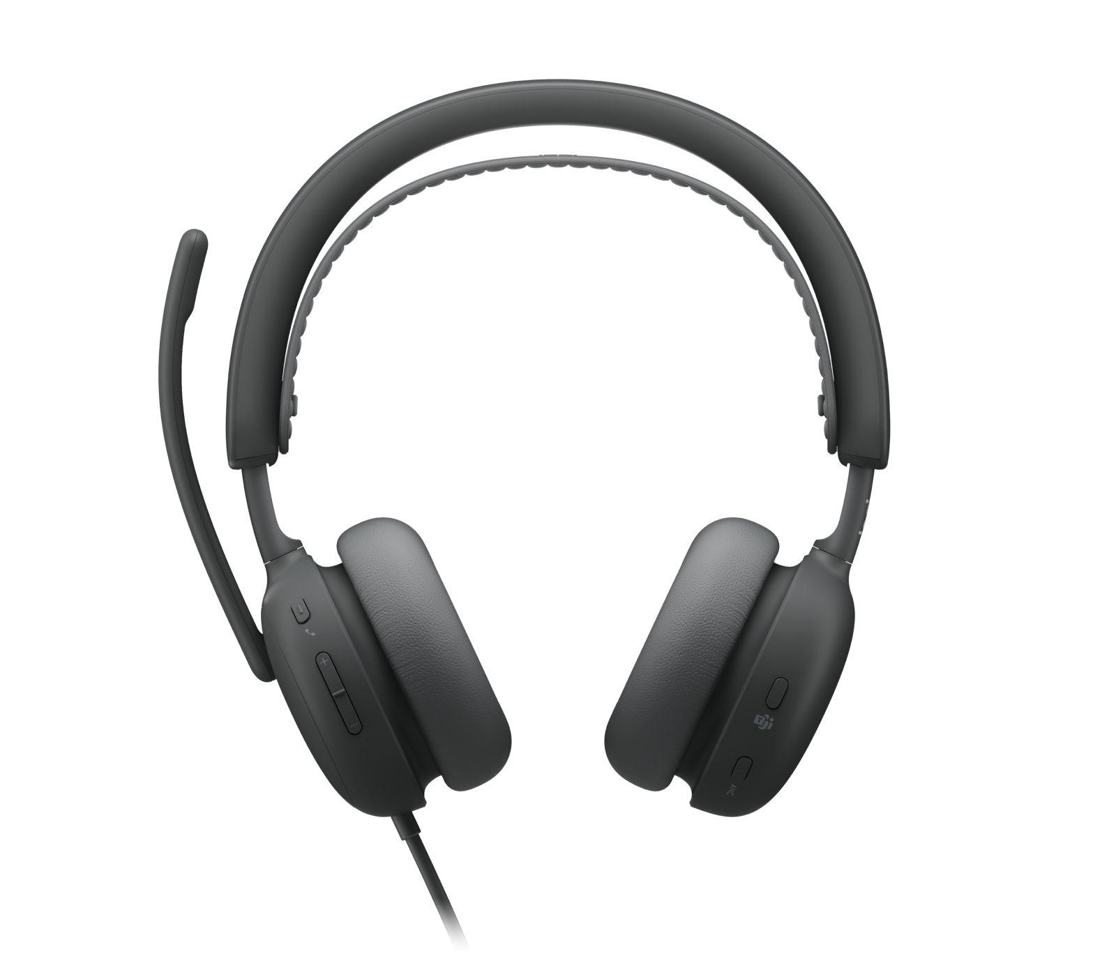 Headset LOGITECH Zone Wired 2 for Business (Binaural - Com fios - Supra-aural - Grafite) — miniatura 5
