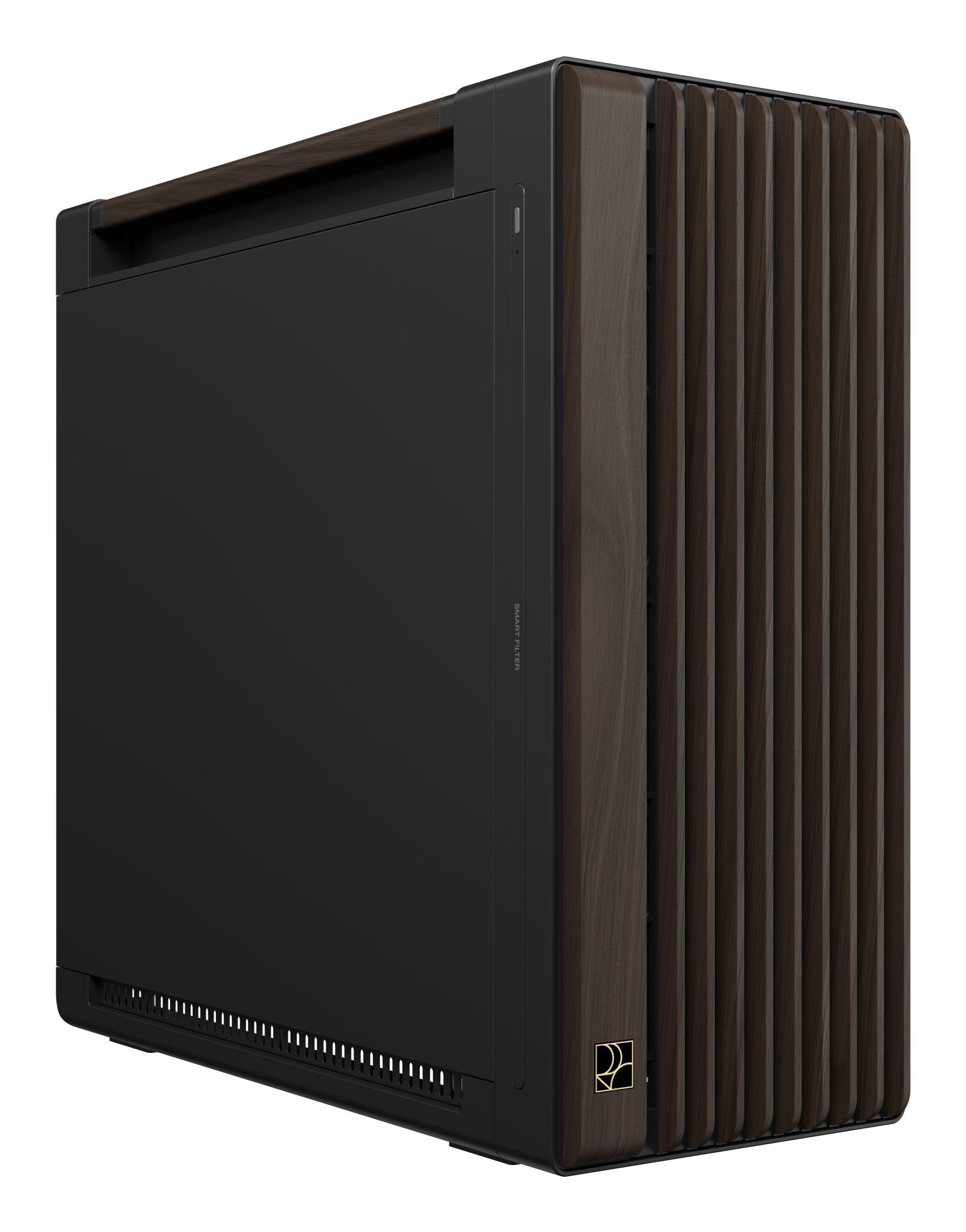 Caixa PC ASUS ProArt PA602 Wood Edition Modern Black (Midi Tower - Metal, Madeira - 18,5 cm - Preto/Madeira)