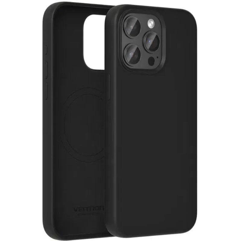 Capa de Silicone VENTION KUDB0-40 (iPhone 13 Pro Max - MagSafe - Silicone - Preto)