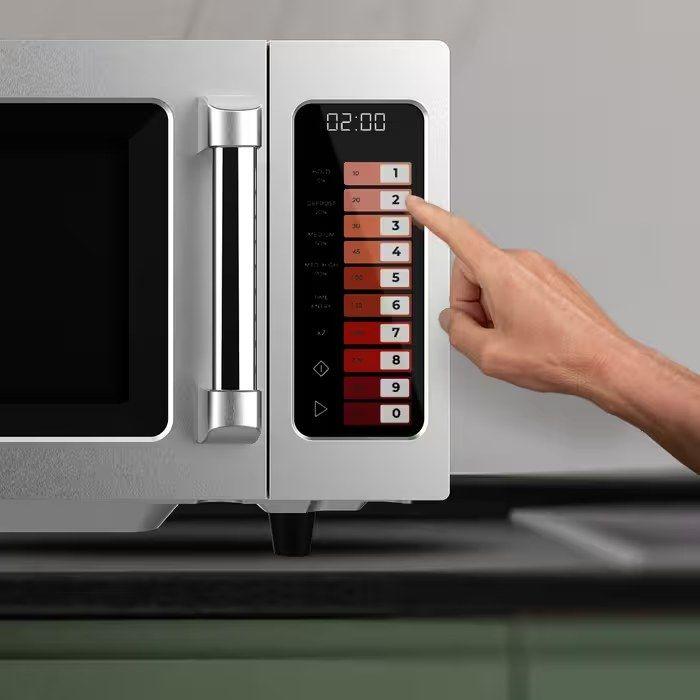 Micro-ondas CECOTEC FlatPro 2500 Touch (1000 W - 25 l - Toque - Prateado), miniatura 3