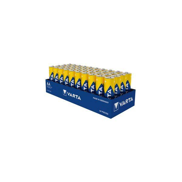 Pilha Alcalina VARTA LONGLIFE Power (High Energy) AA Mignon (40 unidades - 1,5 V - Azul e Amarelo), miniatura 2