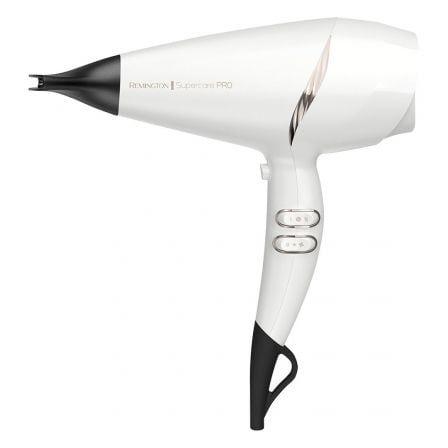 Secador de Cabelo REMINGTON Supercare Pro AC7200W (Branco/Preto)