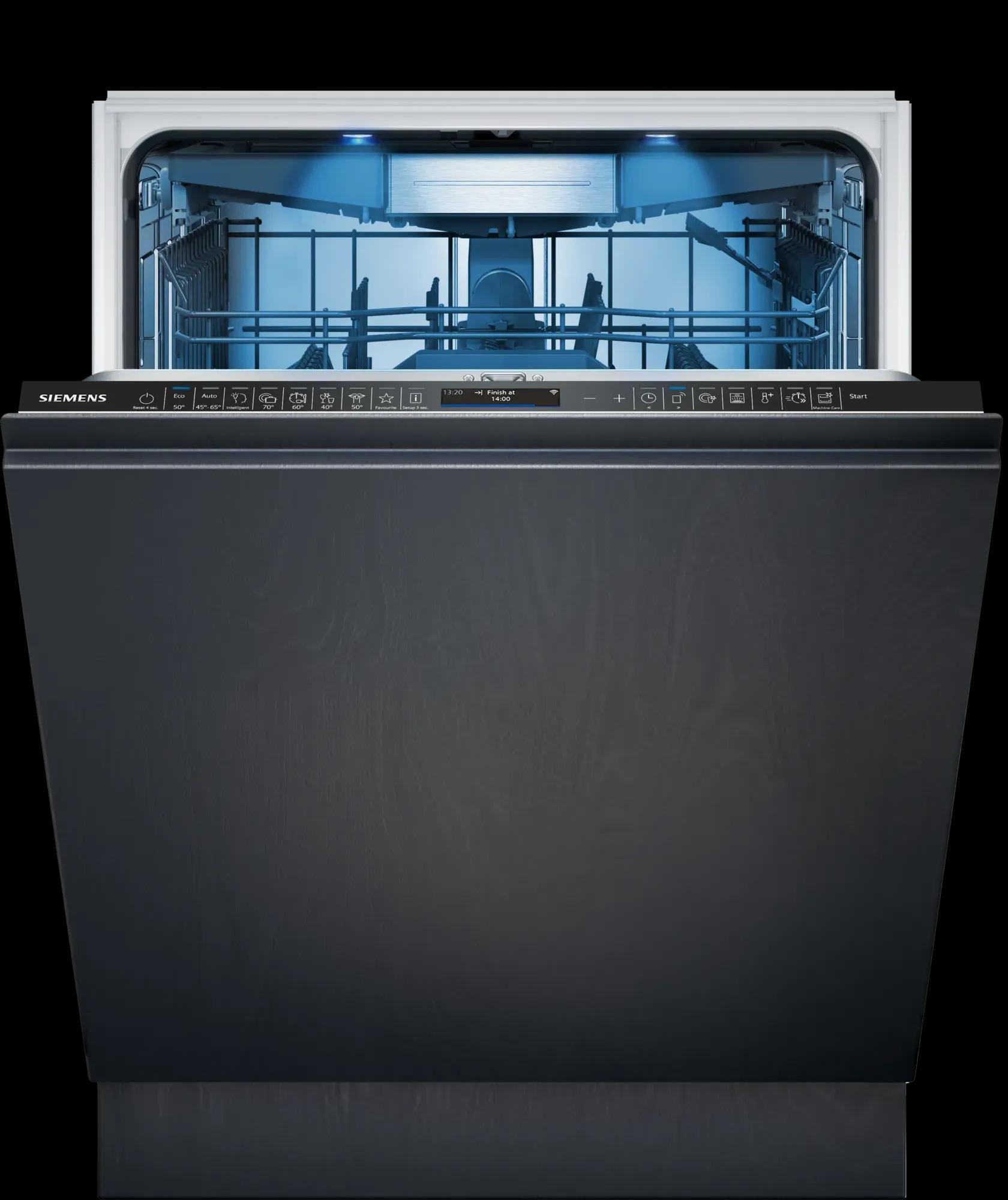 Máquina de Lavar Loiça Encastre SIEMENS iQ700 SN87TX02CE (60 cm - 82 cm - 55 cm - Preto)