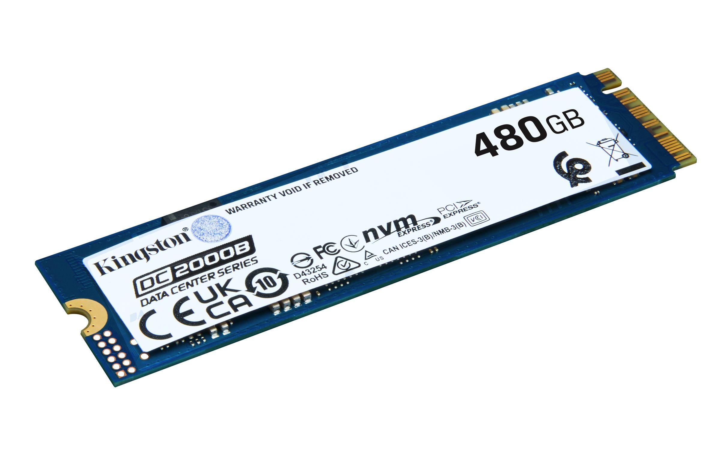 SSD KINGSTON DC2000B (480 GB - M.2 2280 - PCI Express 4.0 NVMe)