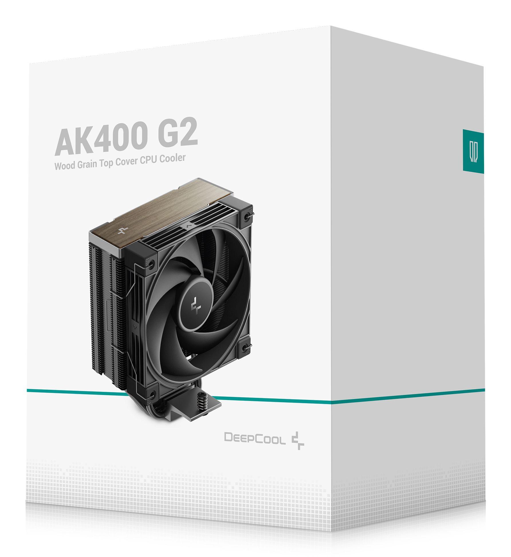 Refrigerador de CPU DEEPCOOL AK400 G2 (Alumínio - Preto/Madeira) — miniatura 9