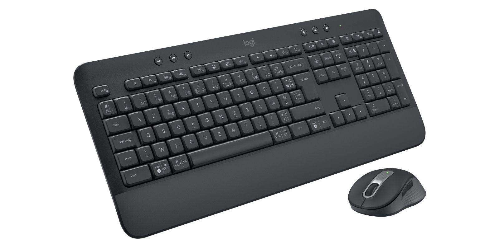 Conjunto de Teclado e Rato LOGITECH Signature MK650 Combo for Business (Francês - Interruptor de membrana - Tamanho completo - Grafite) — miniatura 2