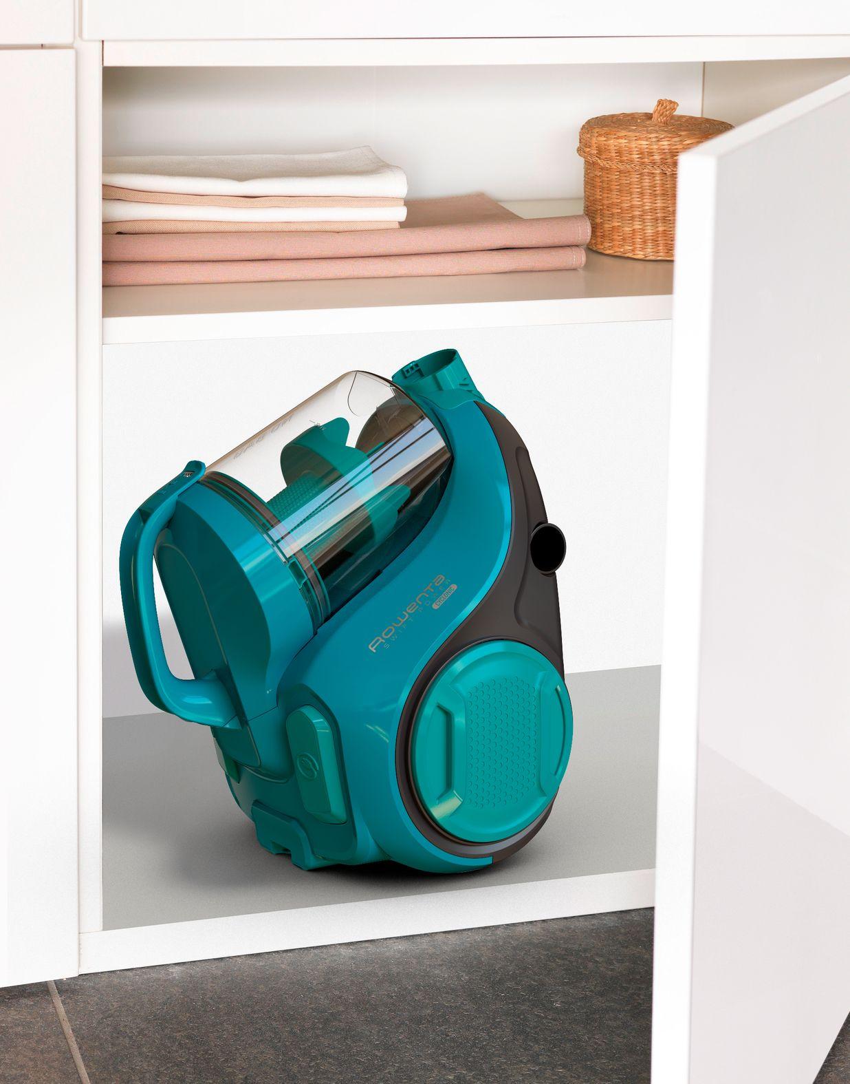 Aspirador Sem Saco ROWENTA Swift Power Cyclonic RO2932EA (Altura 30,4 cm - 21 kPa - 1,2 l - Turquesa) — miniatura 4