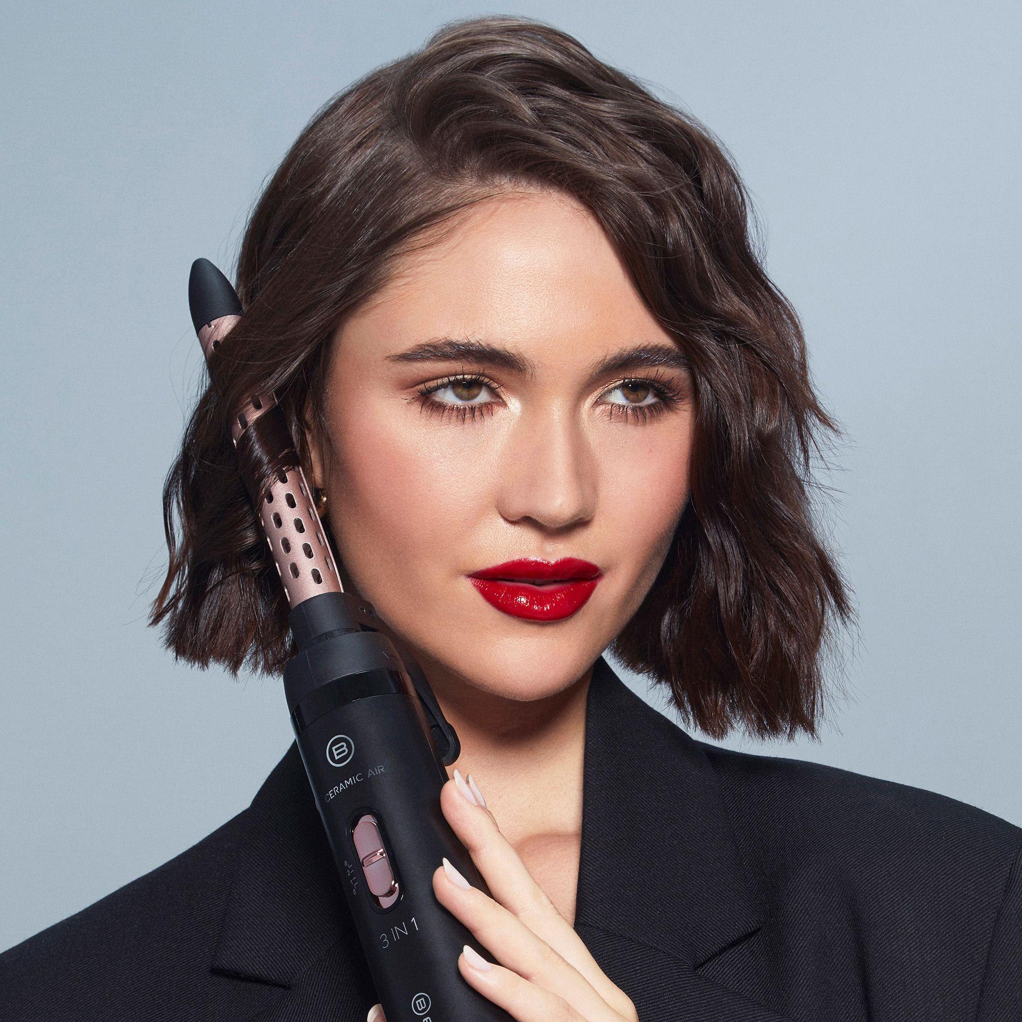 Escova Modeladora de Ar Quente BELLISSIMA Ceramic Air 3EN1 (Preto e Rosa) — miniatura 2