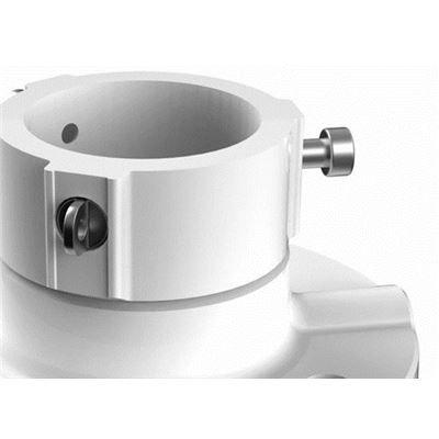 Suporte de Teto para Câmara Dome HIKVISION DS-1663ZJ (Uso Exterior - Liga de Alumínio - Branco), miniatura 2