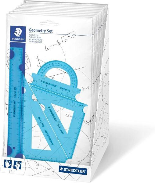 Expositor de Conjuntos de Réguas STAEDTLER 569 PB4N18 (Cores néon sortidas)