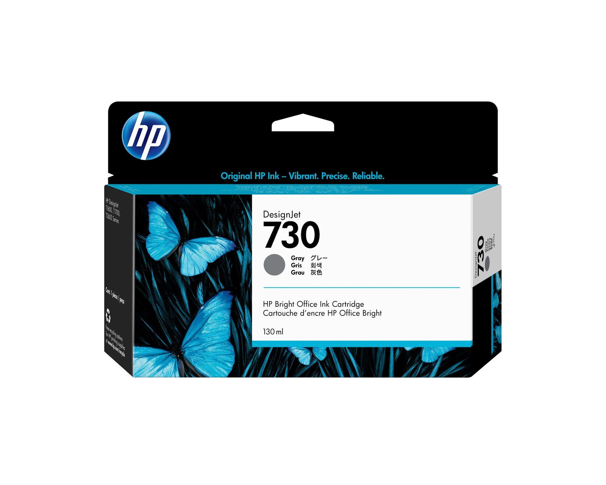 Tinteiro HP 730 (Cinzento)