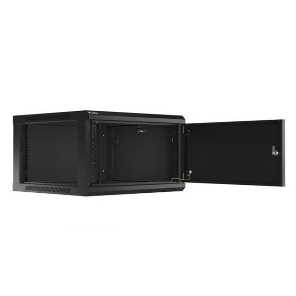 Armário Rack Mural LANBERG WF01-6606-00B (19″ - 6U - 600 x 600 mm - Preto), miniatura 4