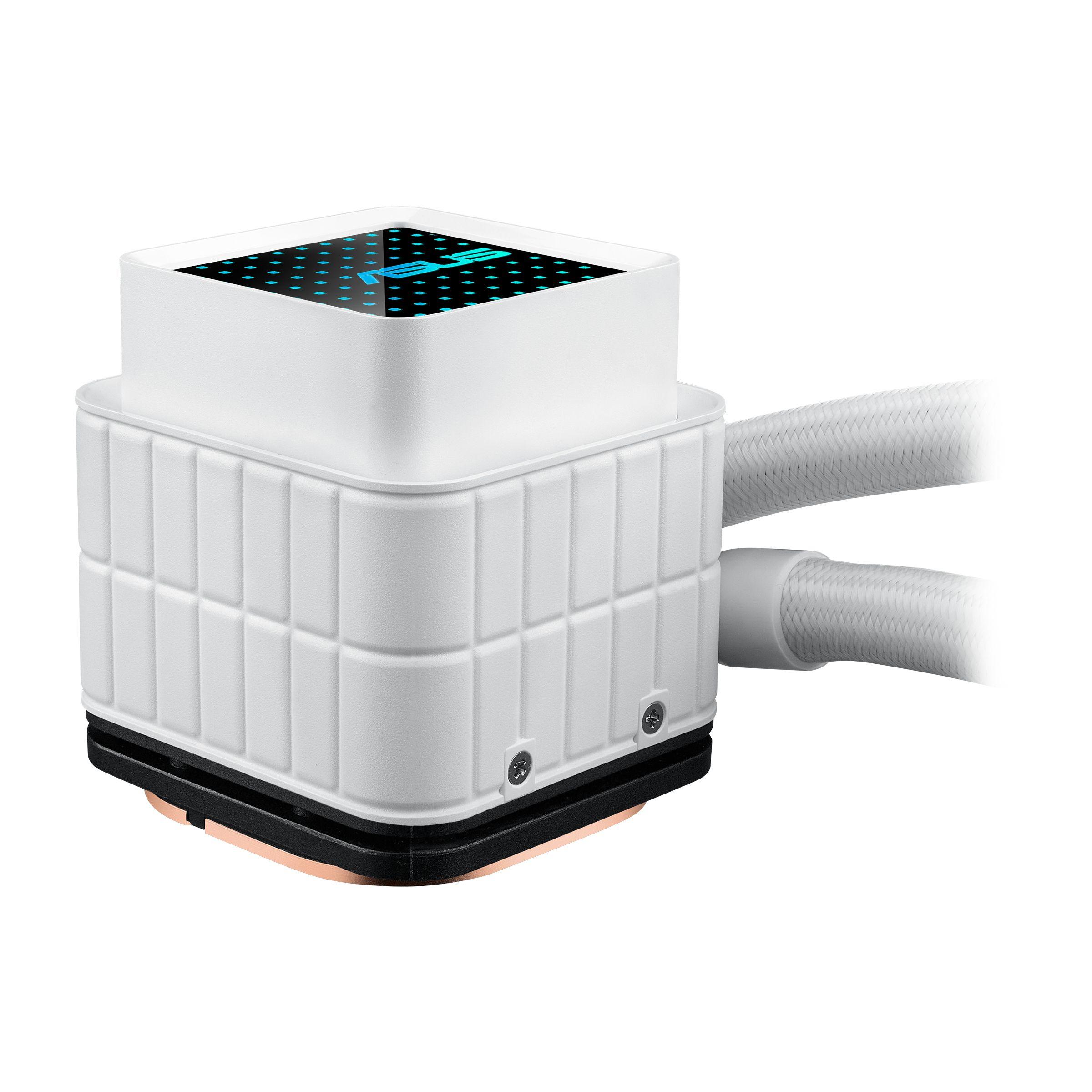 Kit de Refrigeração Líquida ASUS Prime LC 360 ARGB White Edition (12 cm - 2200 RPM - Multi - Branco) — miniatura 5