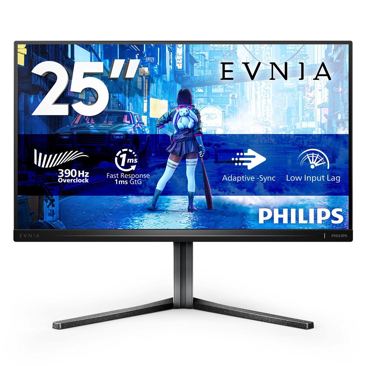 Monitor PHILIPS Evnia 5000 25M2N5200U/00 (24,5" - Fast IPS - 240 Hz - Cinzento)