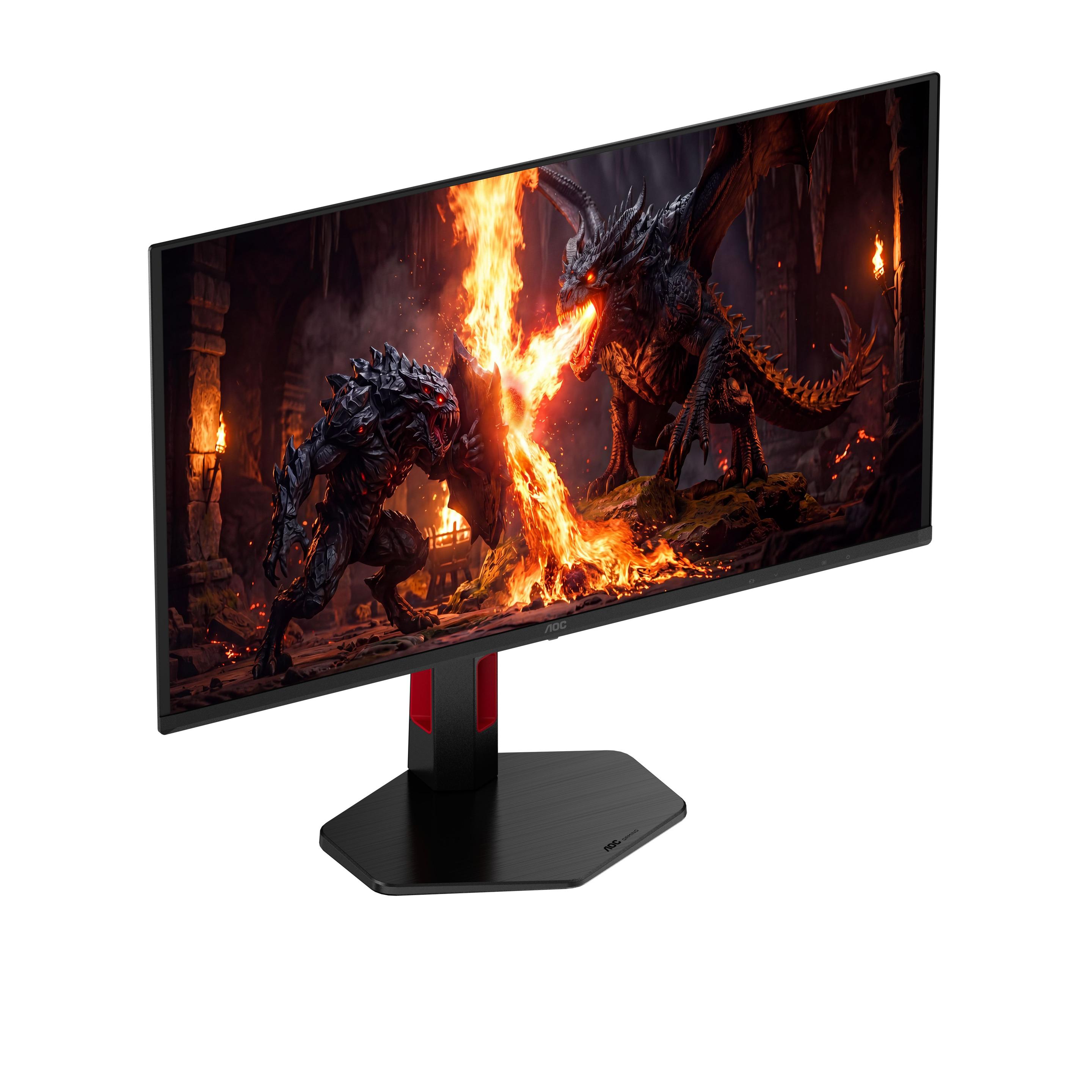 Monitor AOC Q27G4ZDR (26,5" - OLED - 240 Hz - Preto/Vermelho) — miniatura 6