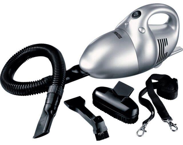 Aspirador de Mão PRINCESS Turbo Tiger Compact 332757 (Preto e Prateado)
