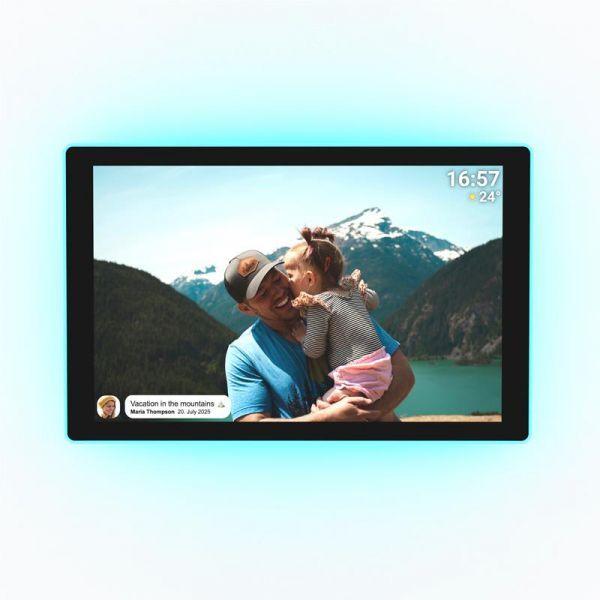 Moldura Digital DENVER Frameo PFF-1082 (10,1" - 16GB - Wi-Fi - Preto), miniatura 2