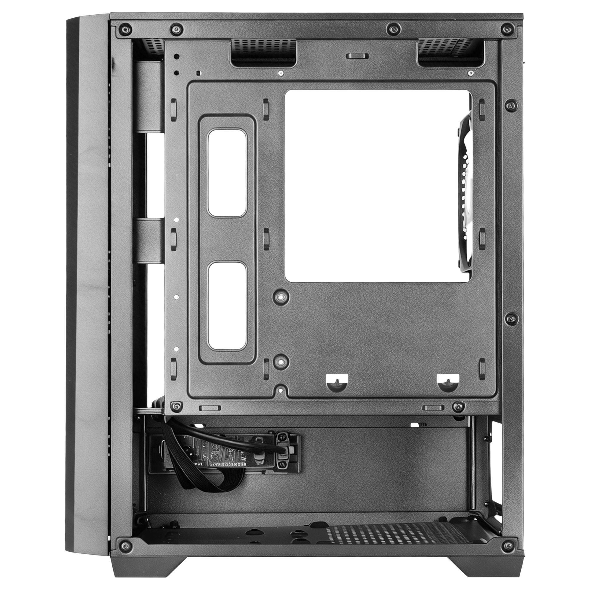 Caixa PC MARS GAMING MC-VECTOR (Micro ATX, Mini-ITX - Mini Tower - ARGB - Preto) — miniatura 7