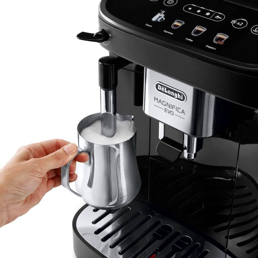 Máquina de Café Automática DELONGHI Magnifica Evo ECAM290.22.B (Grãos de café, Café moído - 1450 W - 15 bar - Preto), miniatura 5
