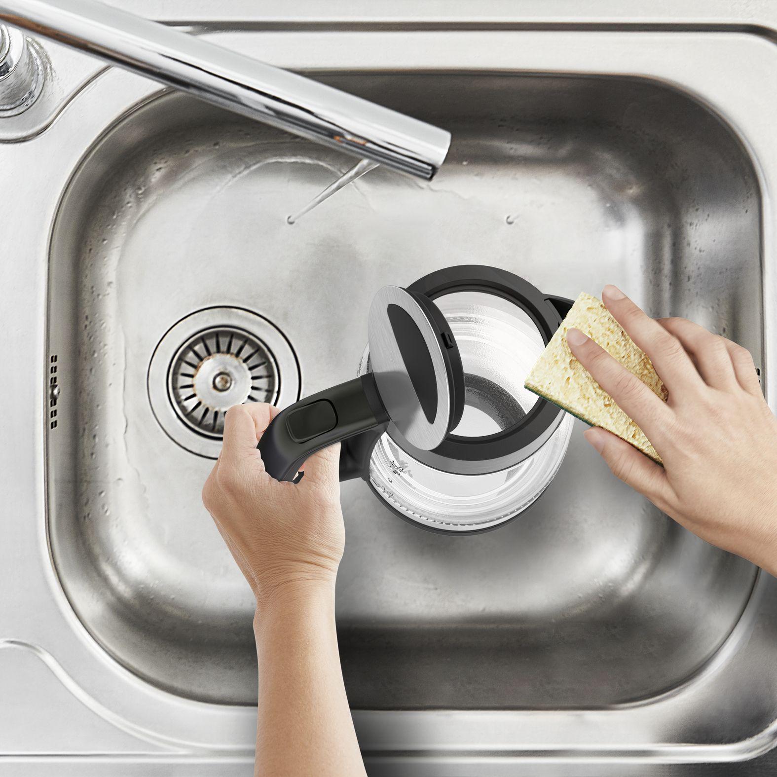 Jarro Elétrico TEFAL KI605830 (2200 W - 1,7 l - Vidro - Preto/Prateado/Transparente) — miniatura 7