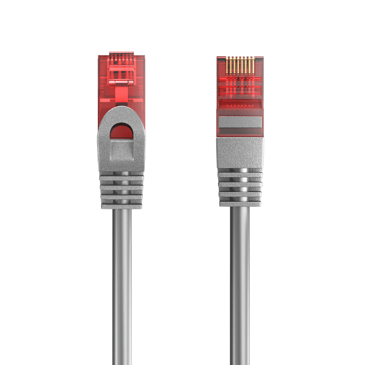 Cabo de Rede RJ45 EWENT IM1018 (3 m - Cat6 - RJ-45 macho - Cinzento), miniatura 3