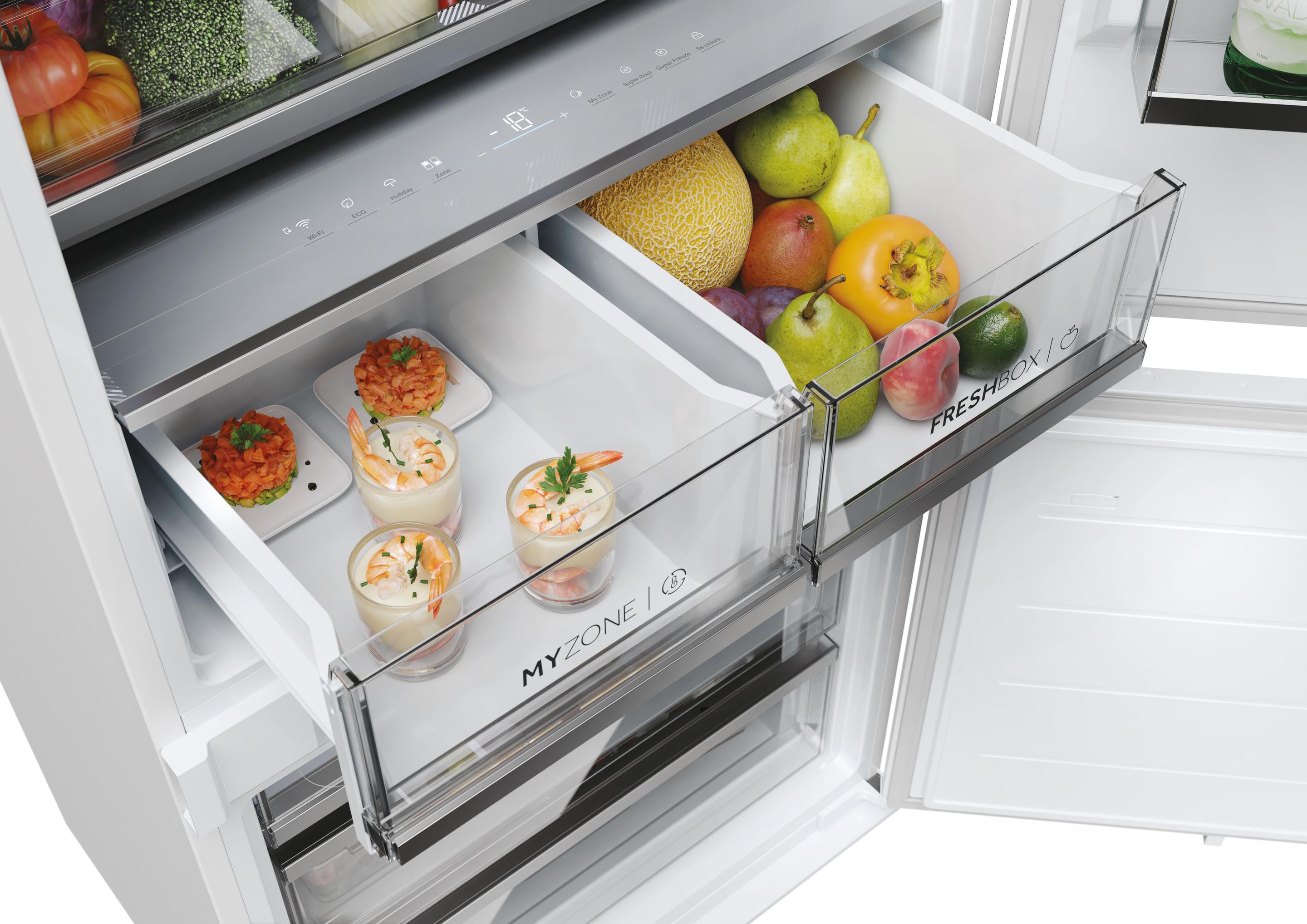 Frigorífico Combinado Encastre HAIER HBW7719DT (400 l - hOn - 193,5x69x55 cm - Branco), miniatura 9