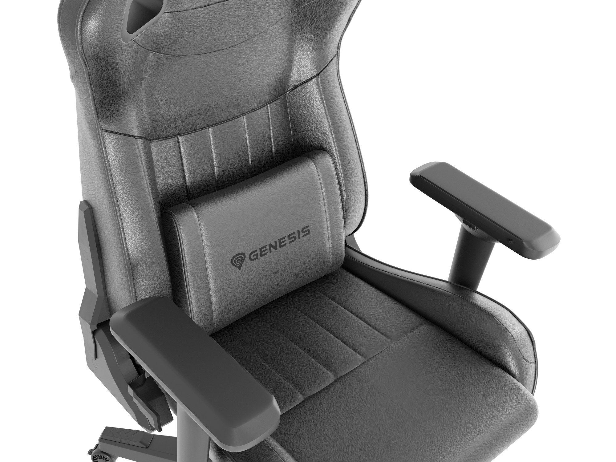 Cadeira Gaming GENESIS Nitro 950 (150 kg - 134 cm - Imitação de pele - Preto), miniatura 3