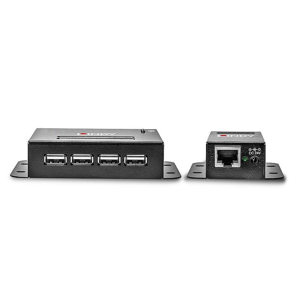 Extensor de Rede USB LINDY 42681 (480 Mbit/s - Preto), miniatura 3