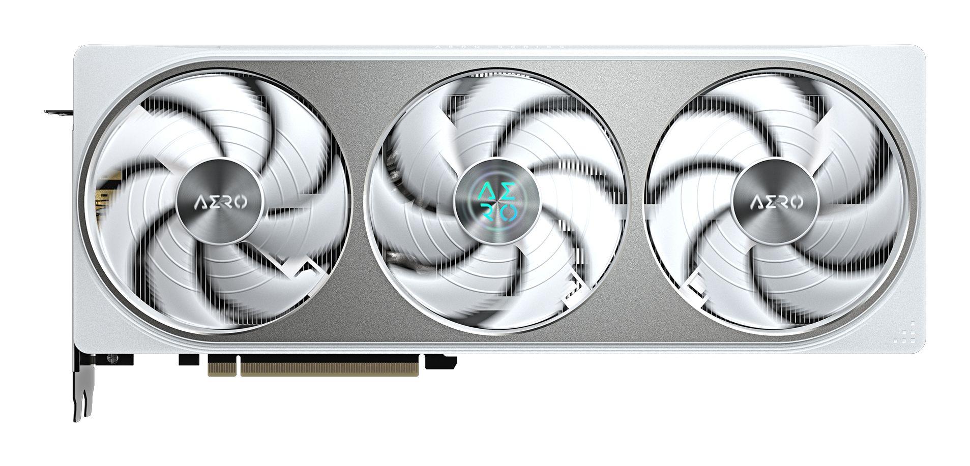 Placa Gráfica GIGABYTE GeForce RTX 5070 AERO OC 12G (GeForce RTX 5070 - 12 GB - 192 bit - Branco) — miniatura 2