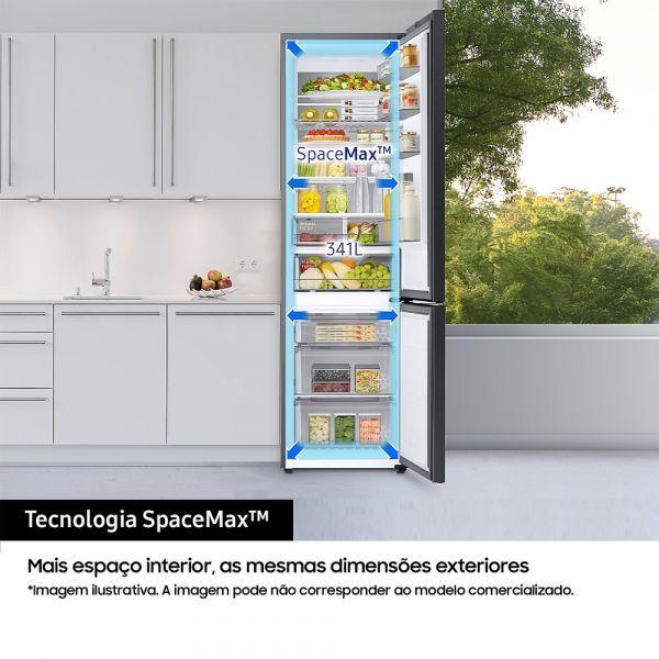 Frigorífico Combinado Independente SAMSUNG RB34C632DSA/EF (341 l - 185,3x59,5x65,8 cm - 60 cm - Grafite) — miniatura 3