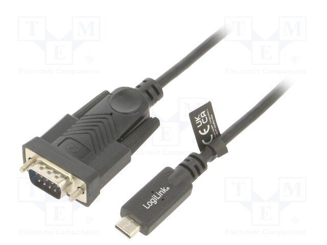Cabo Adaptador LOGILINK AU0051A (1,2 m - USB-C - Windows 11 - Preto), miniatura 3