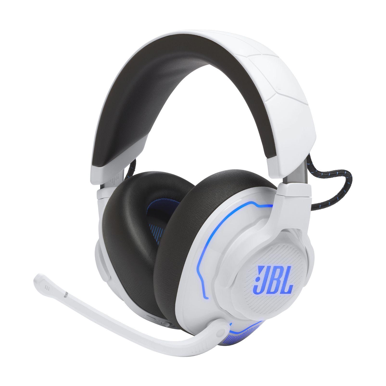 Headset Gaming JBL Quantum 910P (Binaural - Com fios e sem fios - Circum-aural - Azul/Branco) — miniatura 10