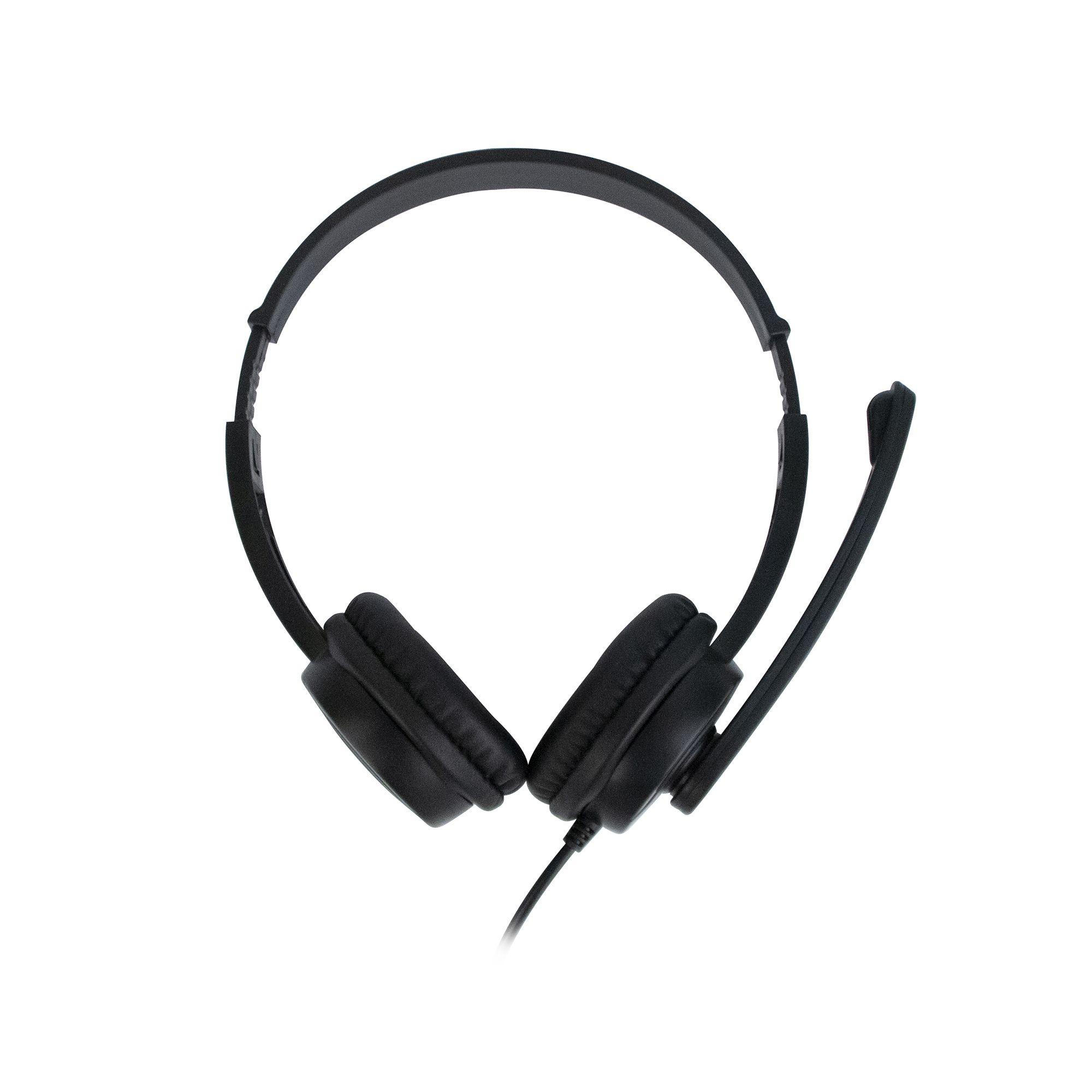 Auscultadores NGS VOX505 USB (Binaural - Com fios - Circum-aural - Preto)