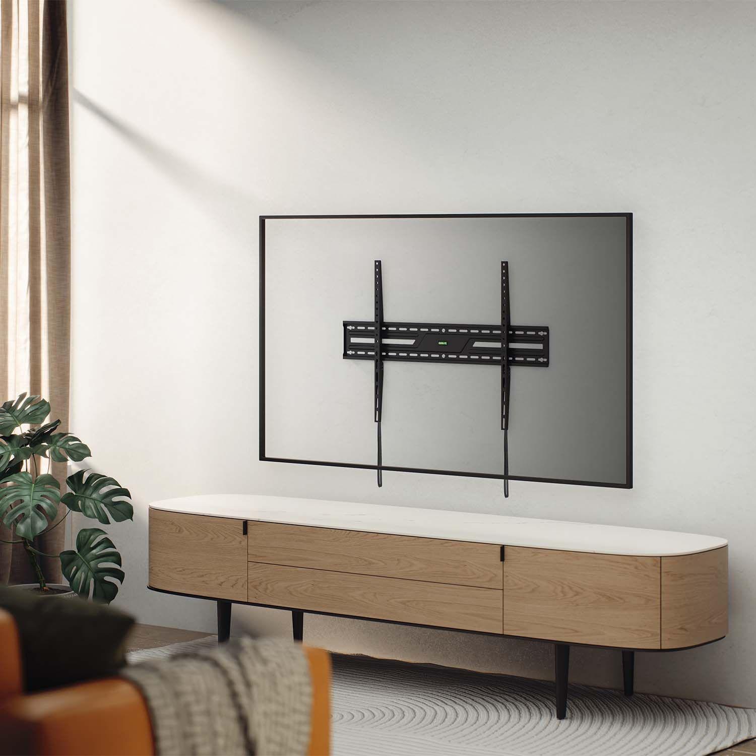 Suporte de Parede TV Fixo AISENS WT100F-317 (43-100" - VESA 900x600 mm - Preto), miniatura 3