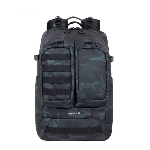 Mochila para Portátil RIVACASE Sherwood 7661CAMO (32 L - Poliéster, Poliuretano - 17,3 polegadas - Camuflagem Azul-Marinho), miniatura 2