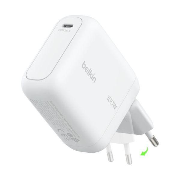 Carregador de Parede BELKIN BoostCharge WCH025KQWH (100 W - Branco)