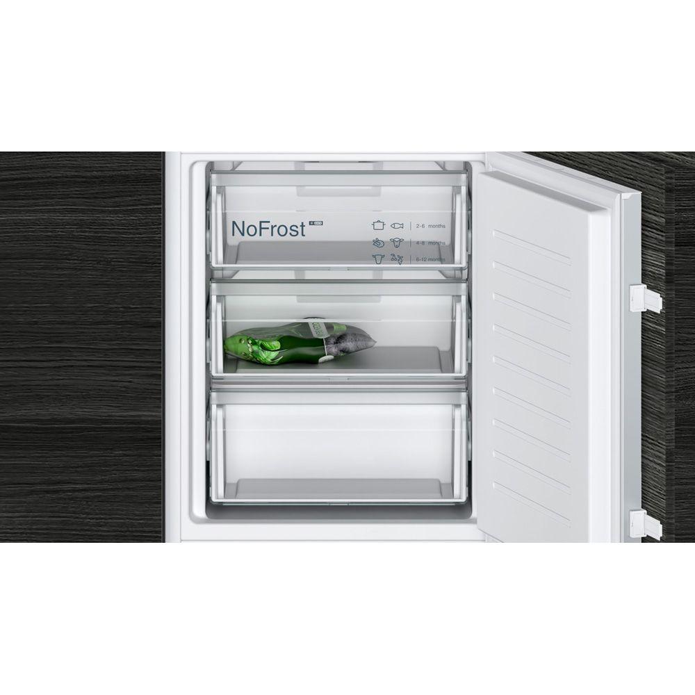Frigorífico Combinado de Encastre SIEMENS KI86NVSE0 (260 L - 177,2x54,1x54,8 cm - 54 cm - Branco), miniatura 4