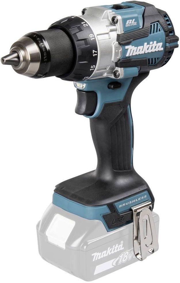 Berbequim Aparafusador com Percussão MAKITA DHP489Z (Preto e Azul), miniatura 2