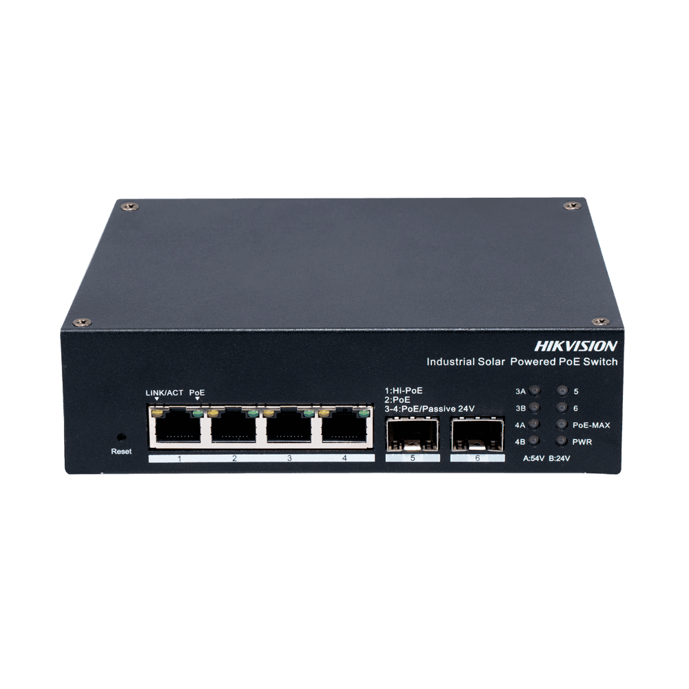 Switch Industrial HIKVISION DS-3T1506HP-EI-UPS (14 Gbit/s - Gigabit Ethernet - Cinzento)