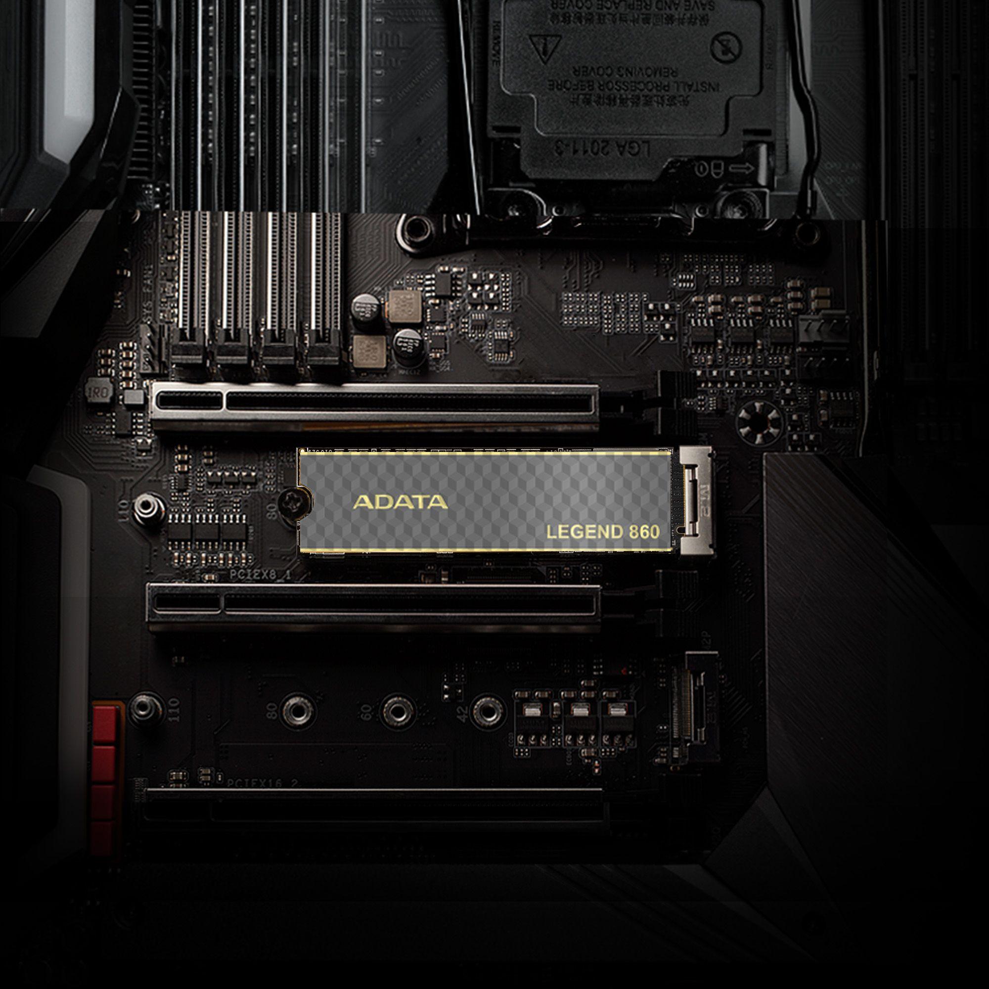 SSD Interno ADATA LEGEND 860 SLEG-860-1000GCS (1 TB - M.2 2280 - PCIe 4.0 NVMe) — miniatura 11