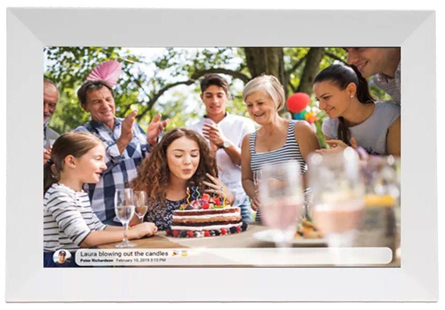 Moldura Digital DENVER PFF-1024w (10,1" - Wi-Fi - 16 GB - Branco), miniatura 2