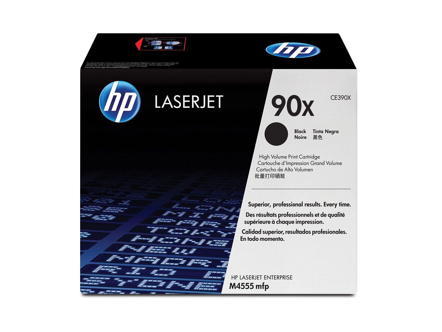 Toner HP CE390X / 90X (24000 Páginas - Preto)