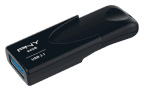 Pen USB PNY Attaché 4 (64 GB - Sem tampa - USB Type-A - Preto)