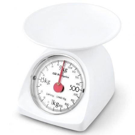 Balança de Cozinha Mecânica ORBEGOZO PC 1015 (Branco)